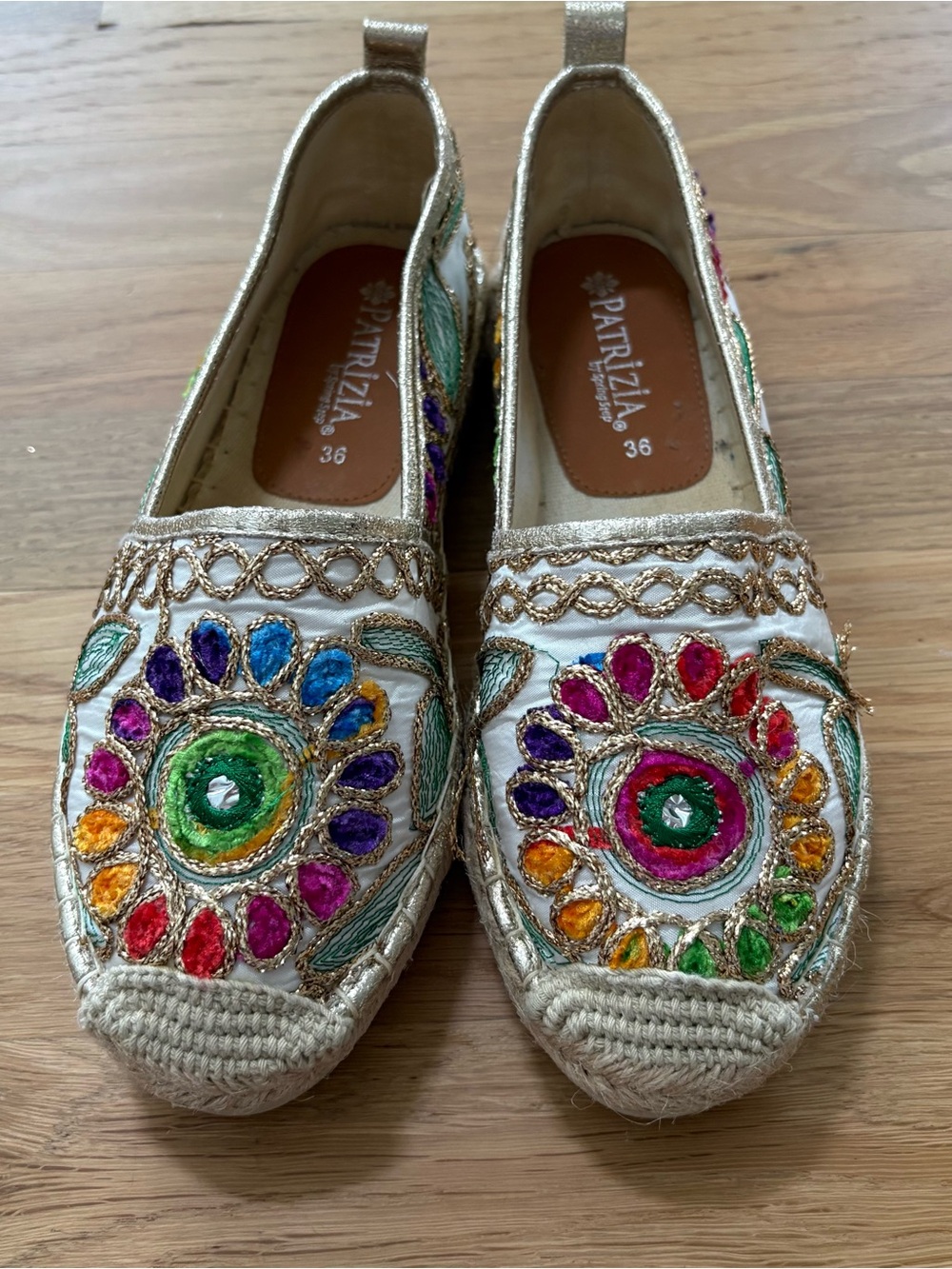 Embroidered Maylis 6 Patrizia Colorful Espadrilles